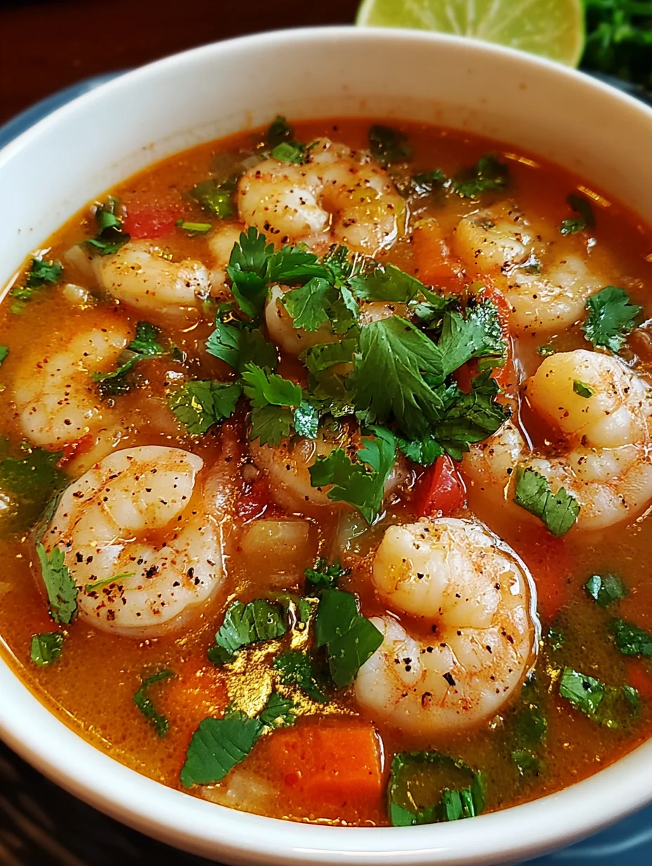 Quick and Spicy Shrimp Soup: A Flavorful Delight Awaits!
