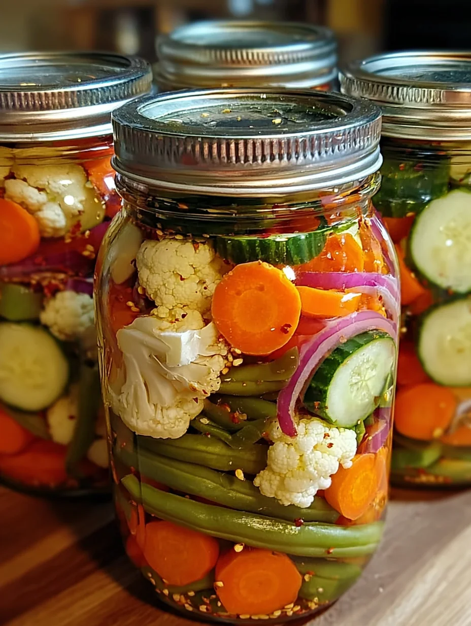Easy Refrigerator Pickled Vegetables: Quick and Delicious!