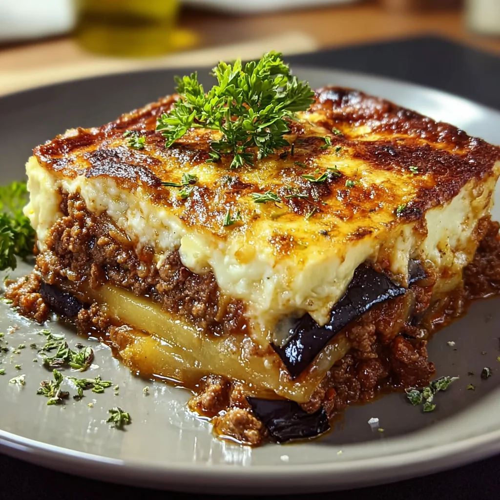 Outrageously Delicious Greek Moussaka