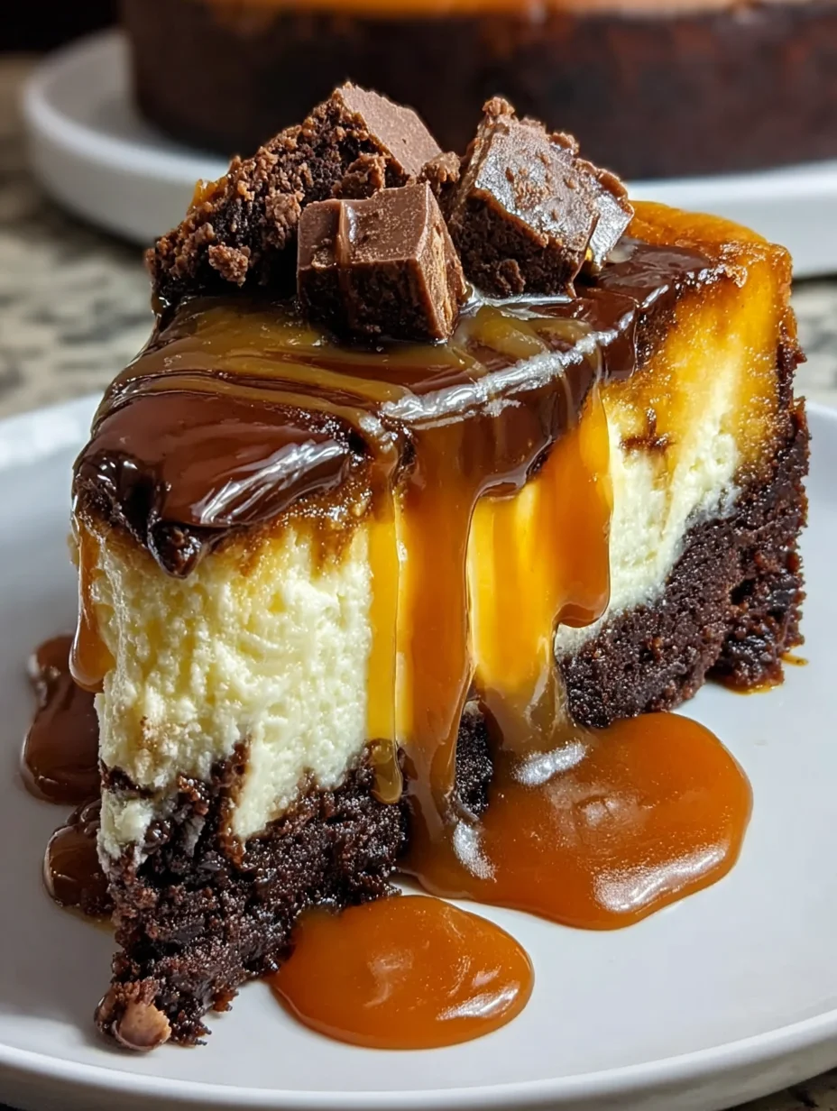 Caramel Brownie Cheesecake: A Decadent Delight Awaits!
