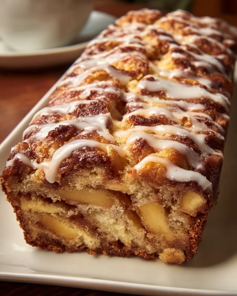 Homemade Apple Cinnamon Swirl Loaf