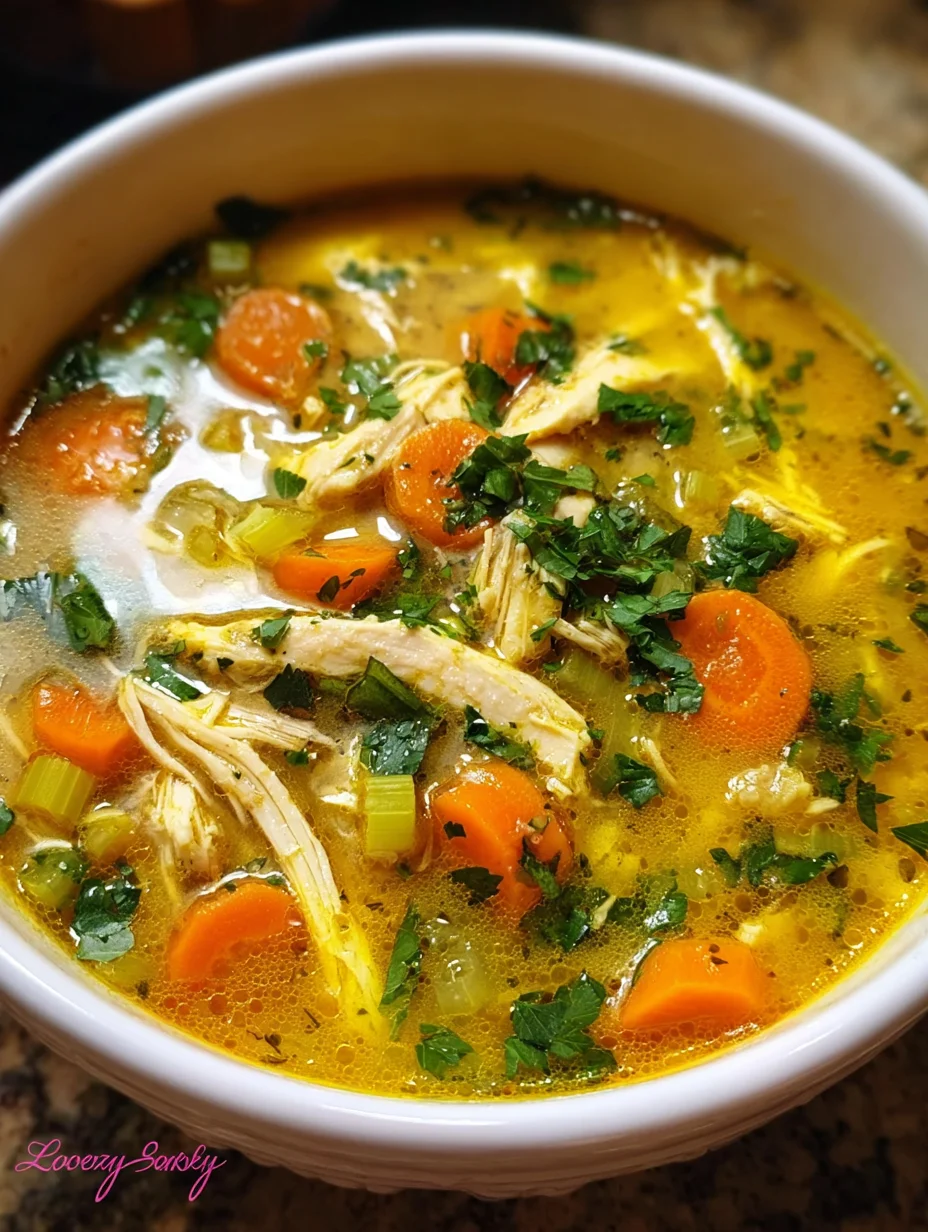 Turmeric Chicken Soup: Boost Your Immunity Today!