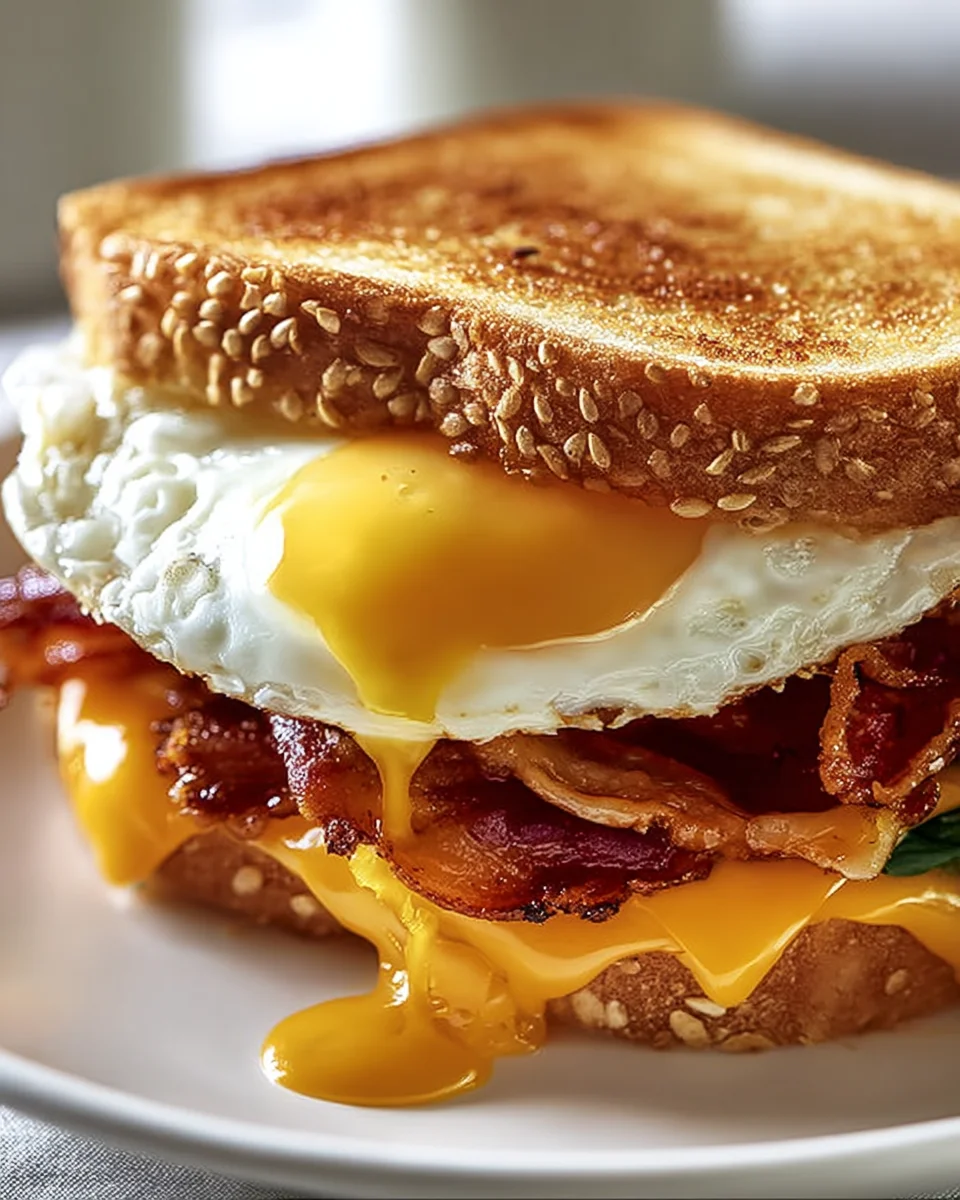 Ultimate Egg and Bacon Sandwich