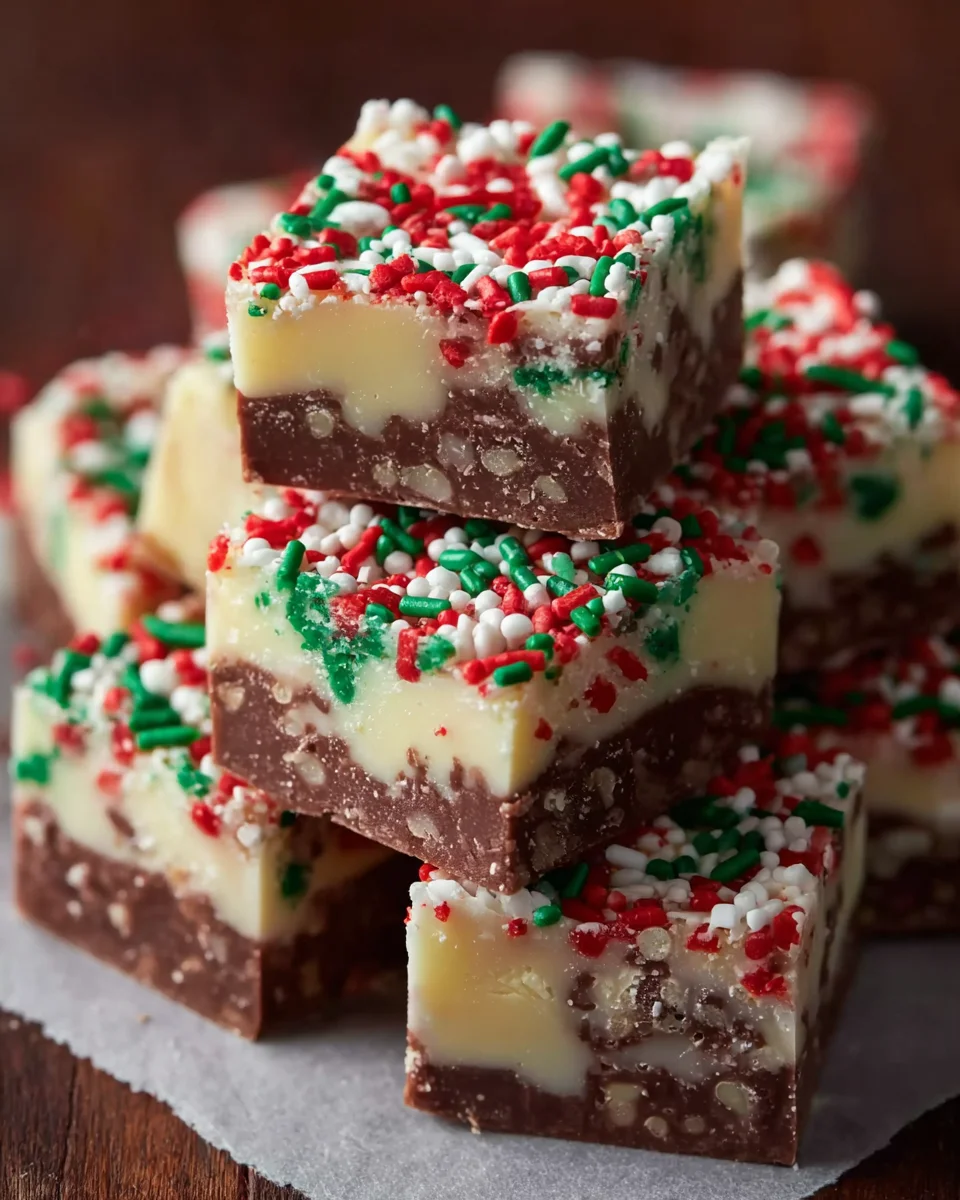 Christmas Fudge Sprinkles