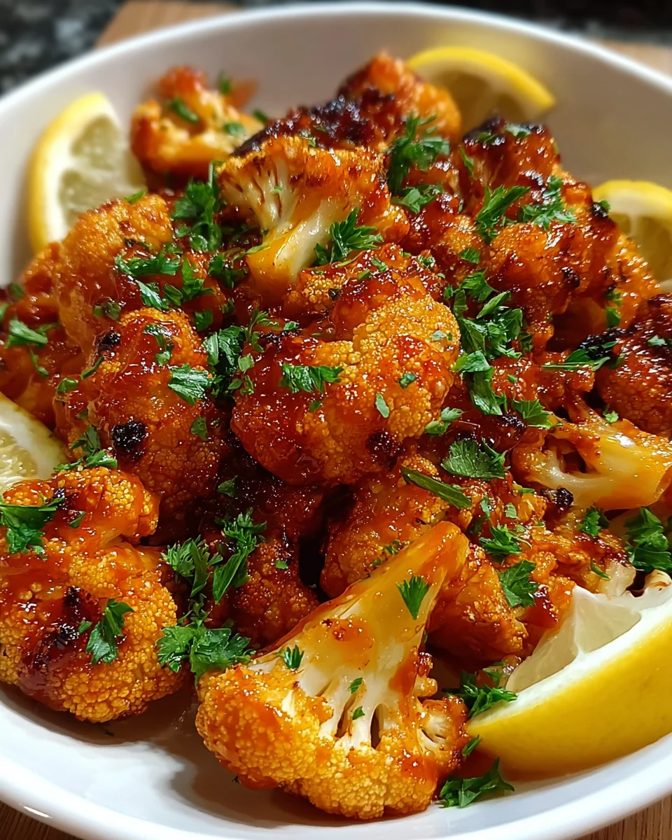 Maple Sriracha Cauliflower Delight