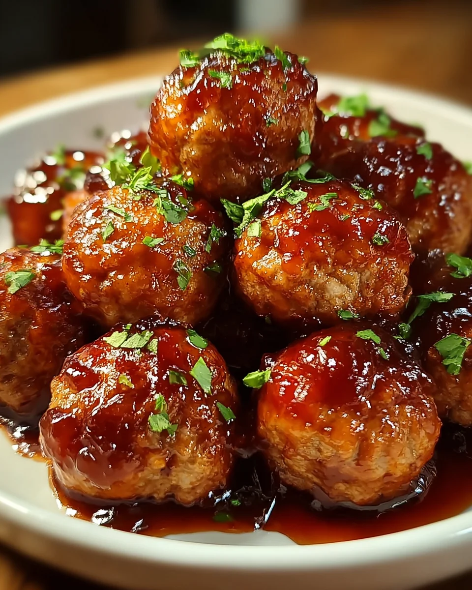 Quick Meatballs with Grape Jelly
