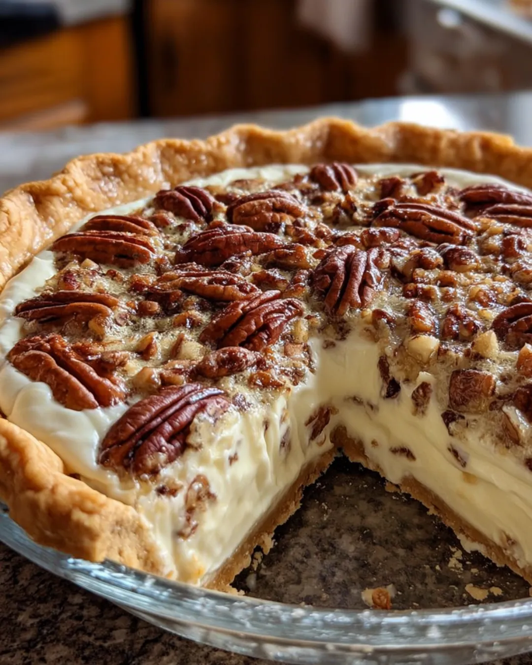 Pecan Cream Pie : A Rich and Creamy Dessert with a Delightful Crunch!