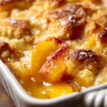 Old Time Oven Peach Cobbler