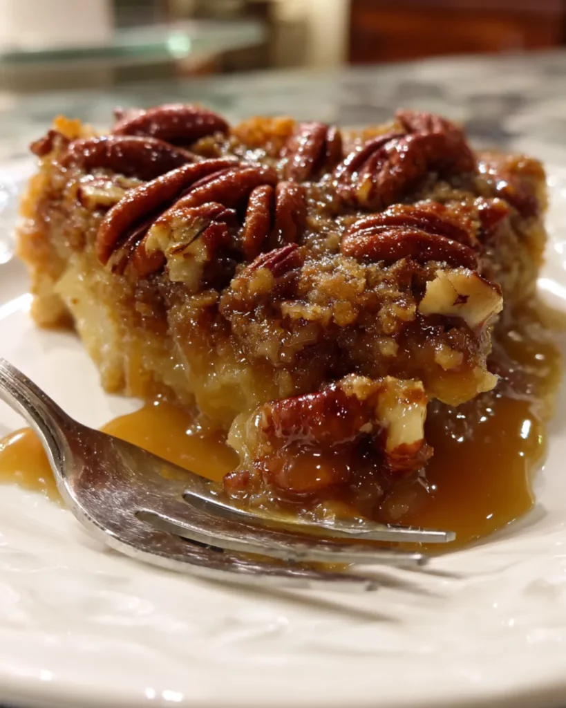 Pecan Pie Dump Cake