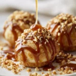 Gooey Apple Caramel Bombs
