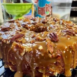 Caramel Pecan Upside Down Bundt Cake