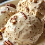 Creamy Homemade Pecan Ice Cream