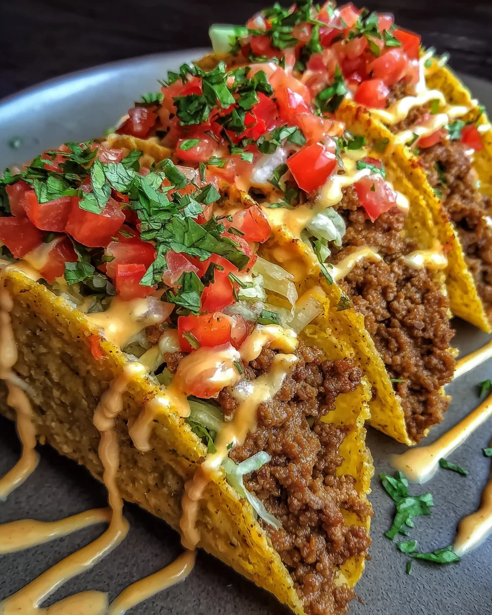 Loaded Taco Creamy Cheese Sauce