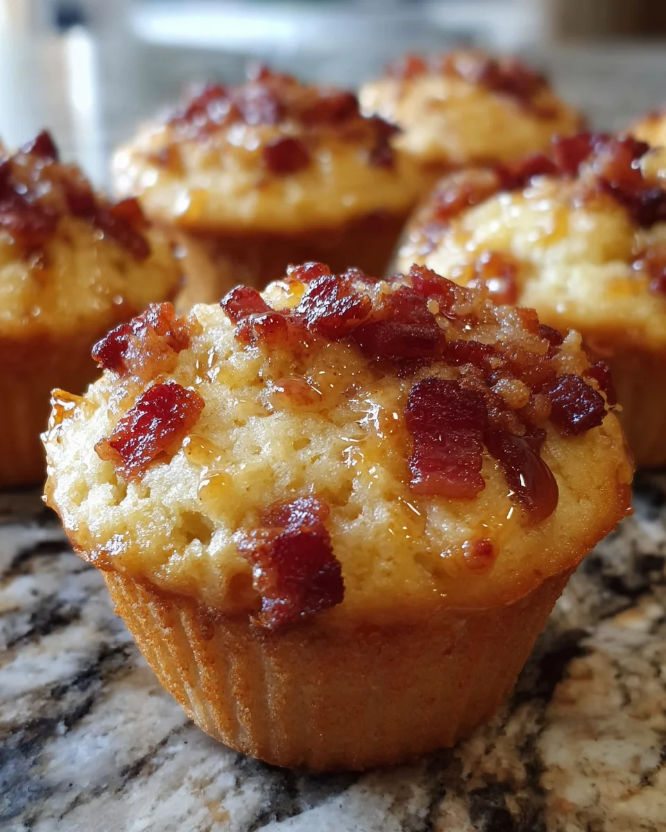 Maple Bacon Pancake Muffins