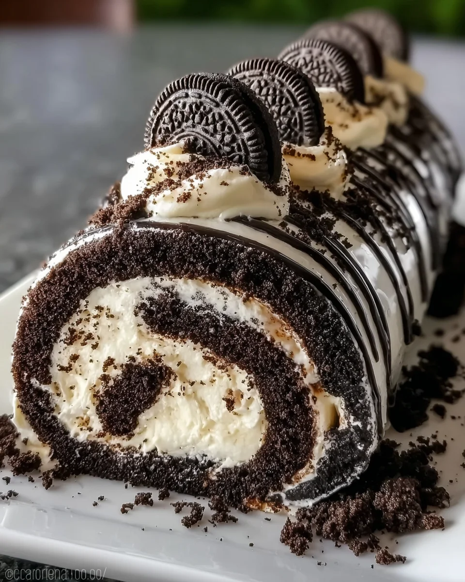Oreo Roll Chocolate Creamy