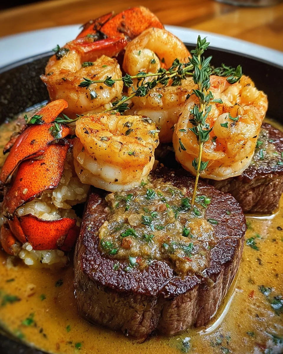 Shrimp Lobster Steak Sauce