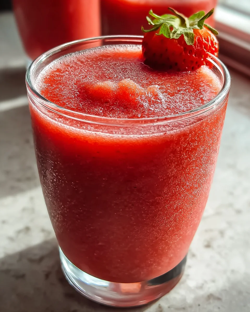 Strawberry Watermelon Smoothie