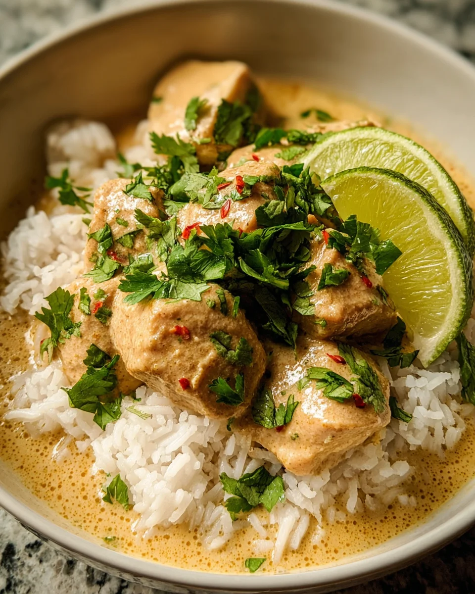Crockpot Coconut Lime Chicken