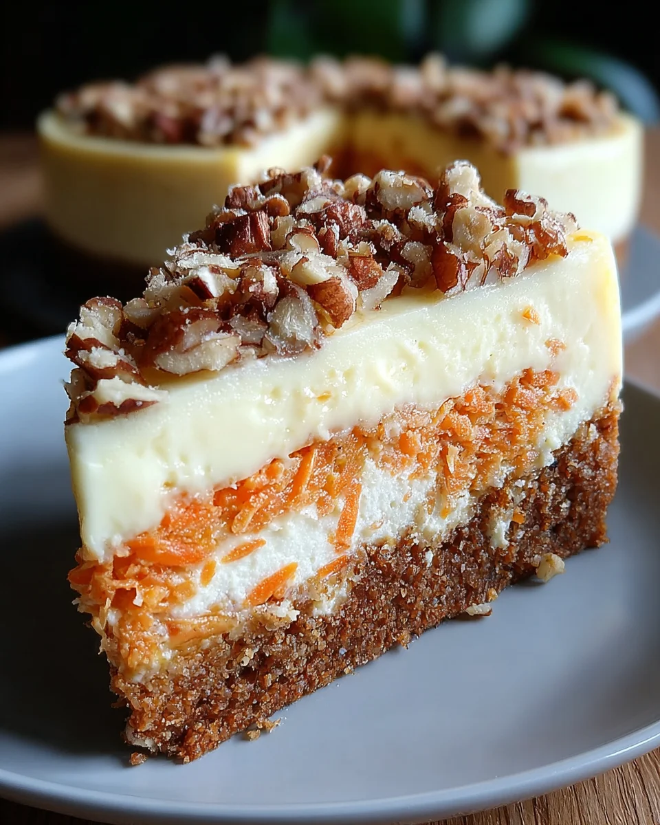 Carrot Cake Cheesecake Recipe