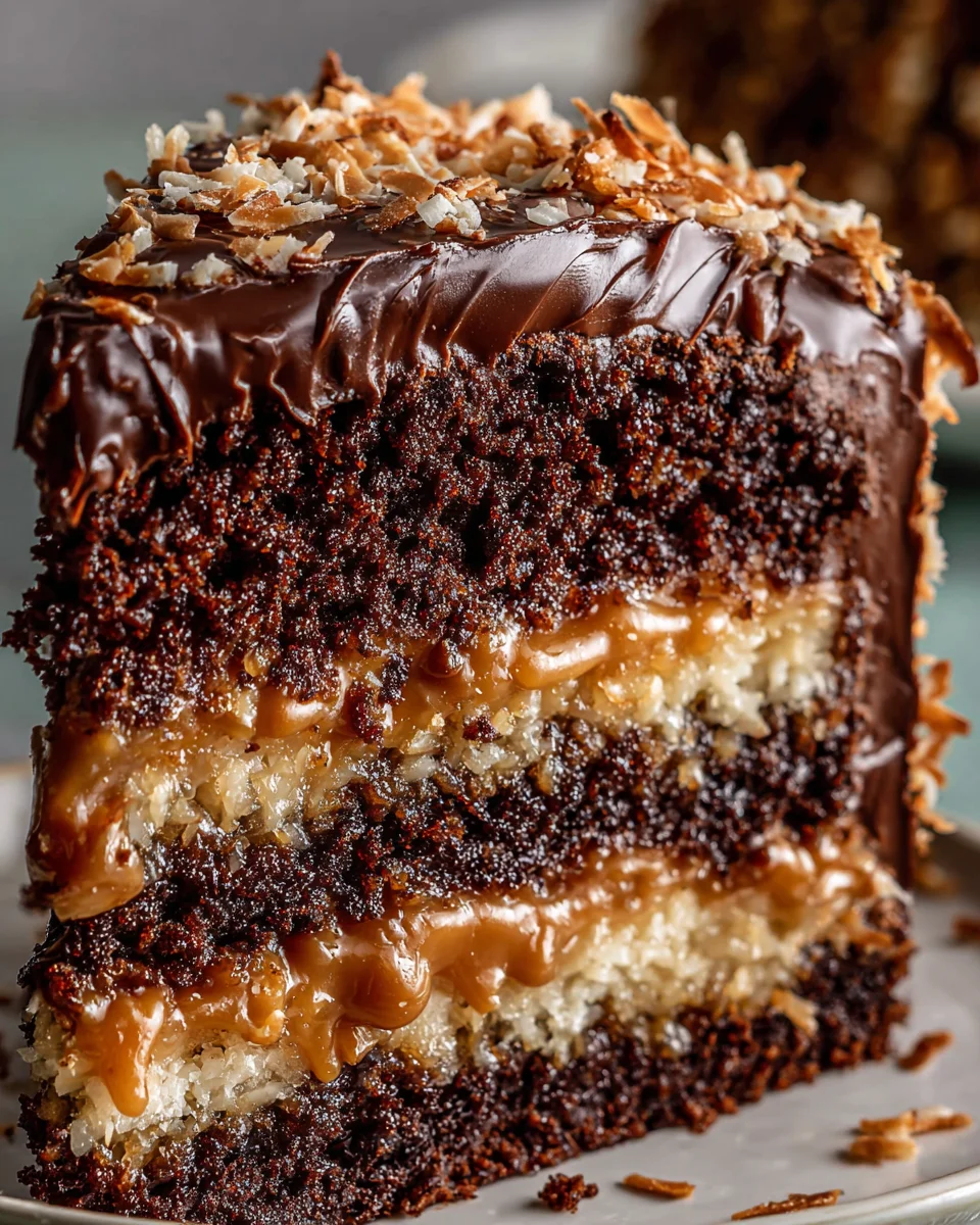 German Chocolate Cake