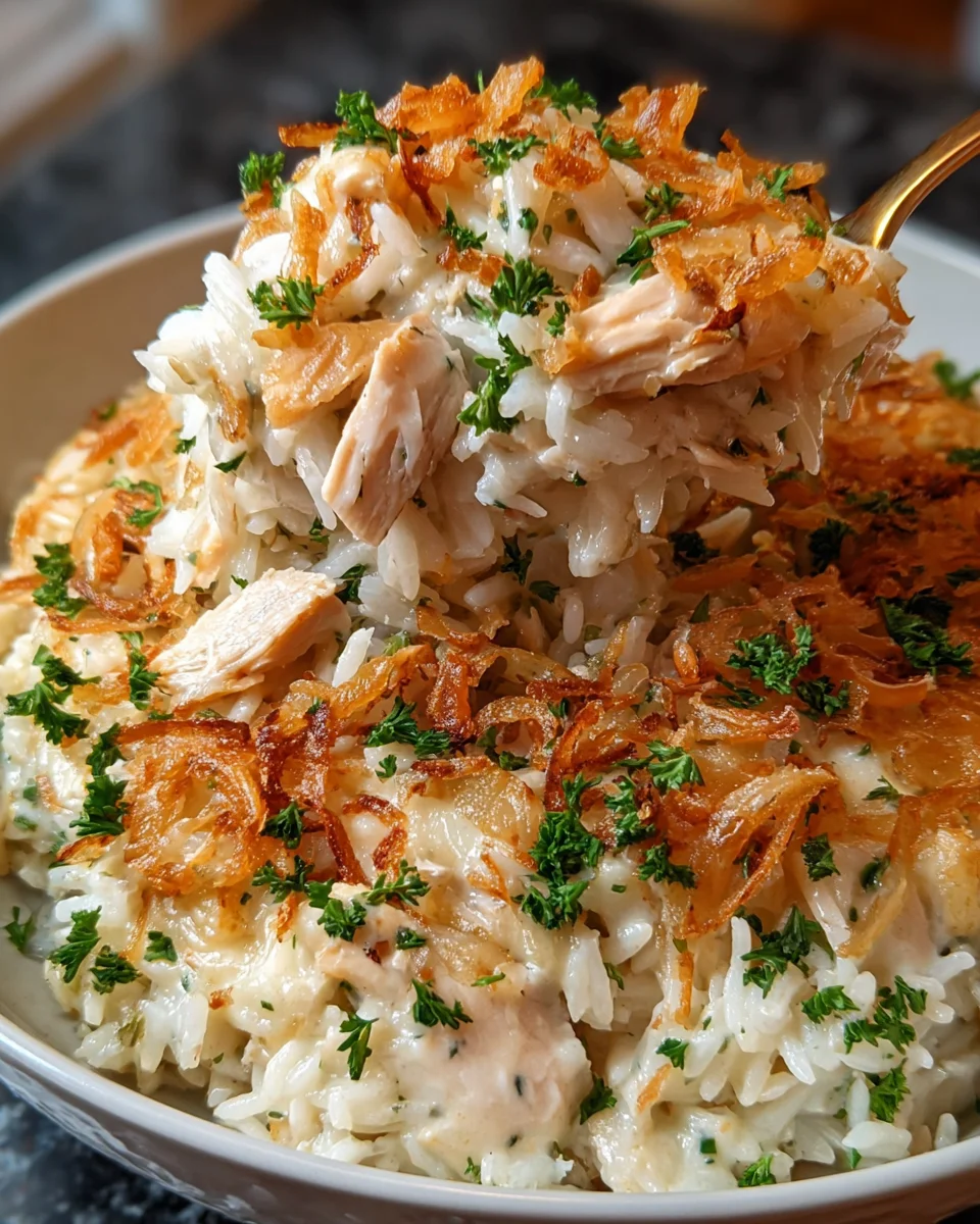 Onion Chicken Casserole