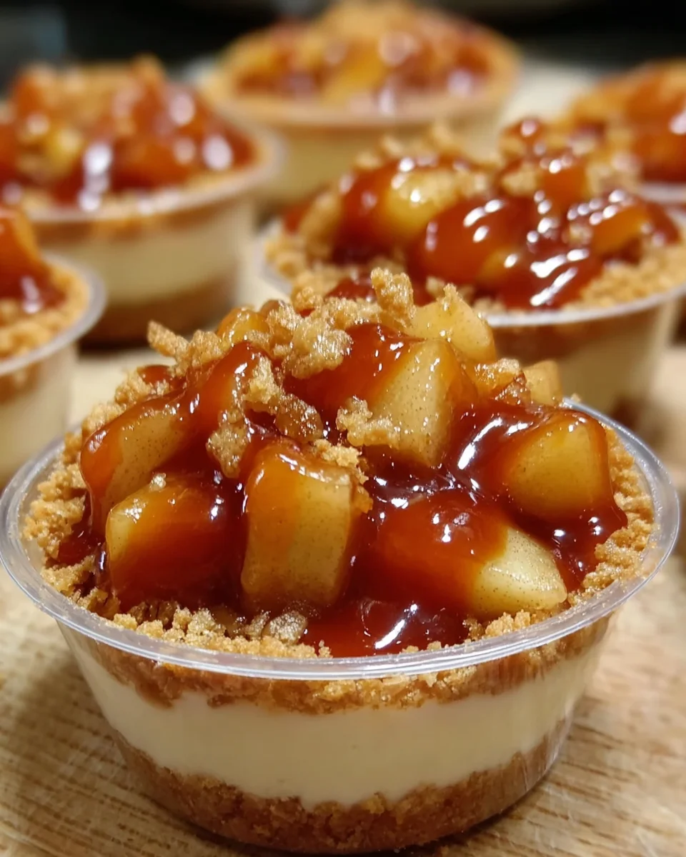 Caramel Apple Cups