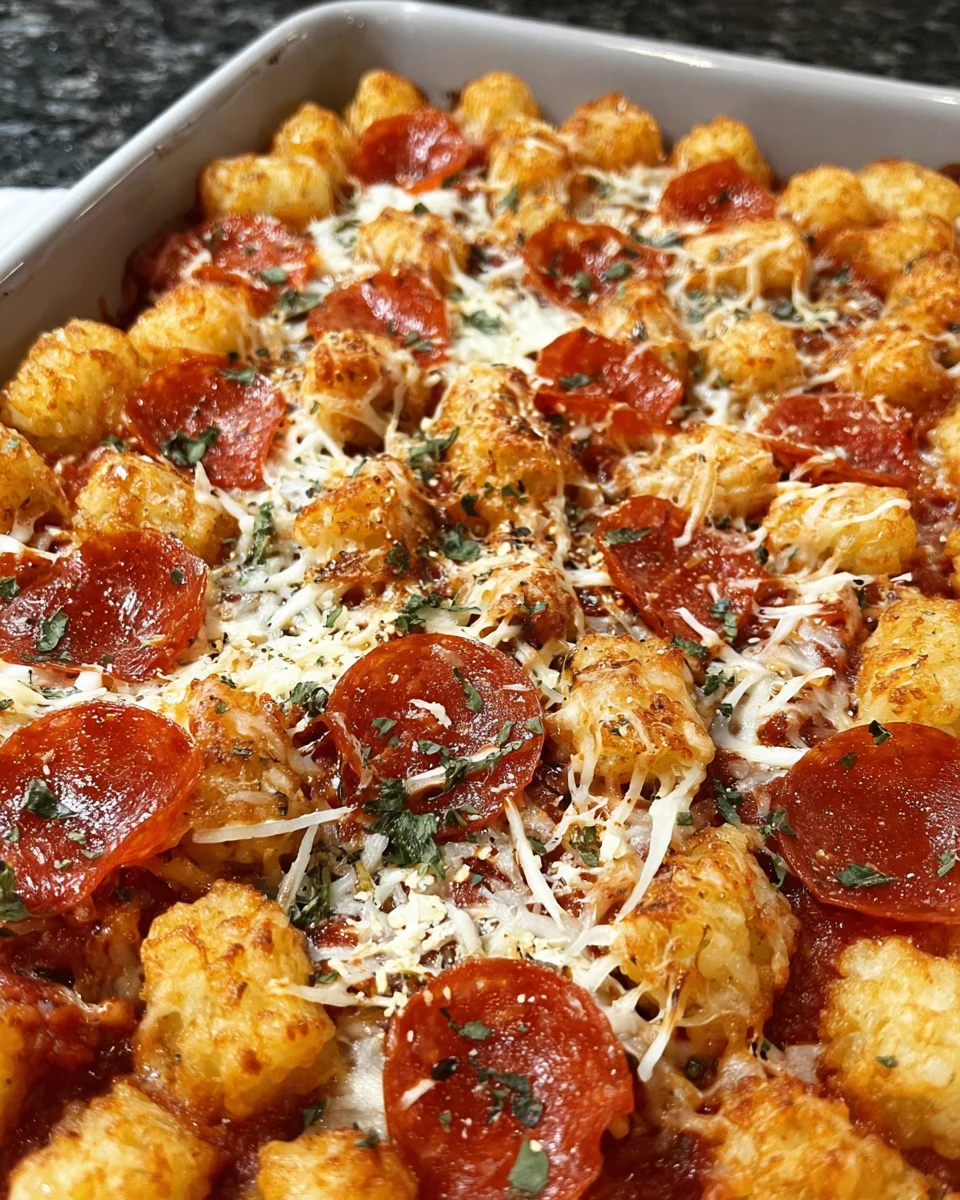 Tater Tot Pizza Bake: A Fun & Easy Family Dinner!