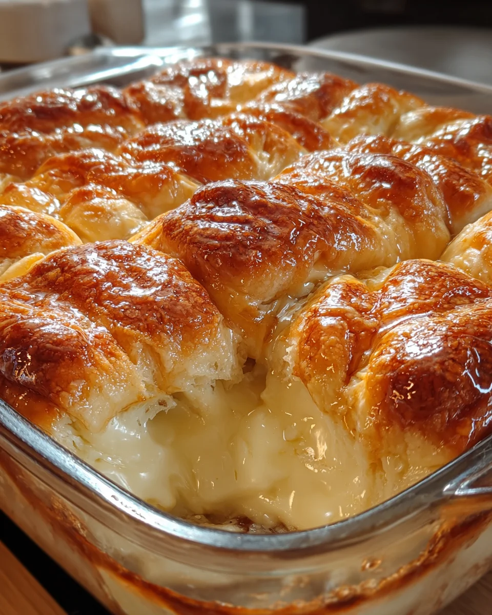 Cheesecake Crescent Rolls Casserole