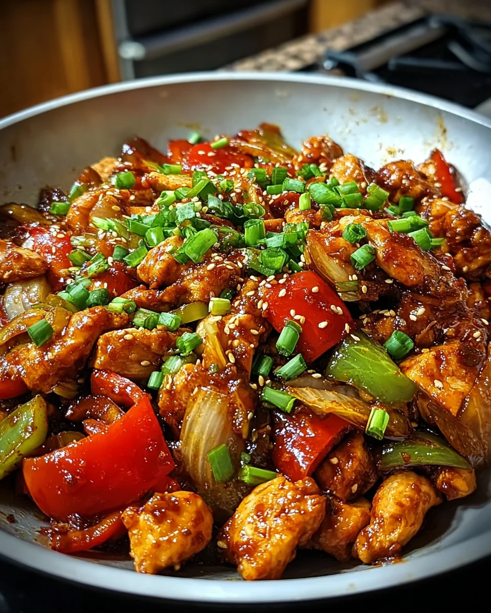 Korean Spicy Chicken Stir Fry: A Flavor Explosion Awaits!