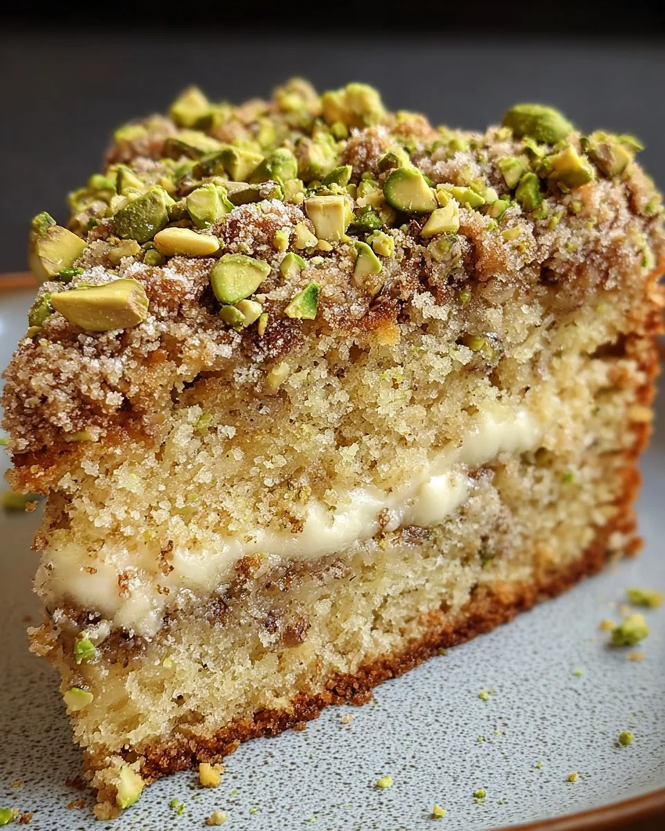 Pistachio Coffee Cake