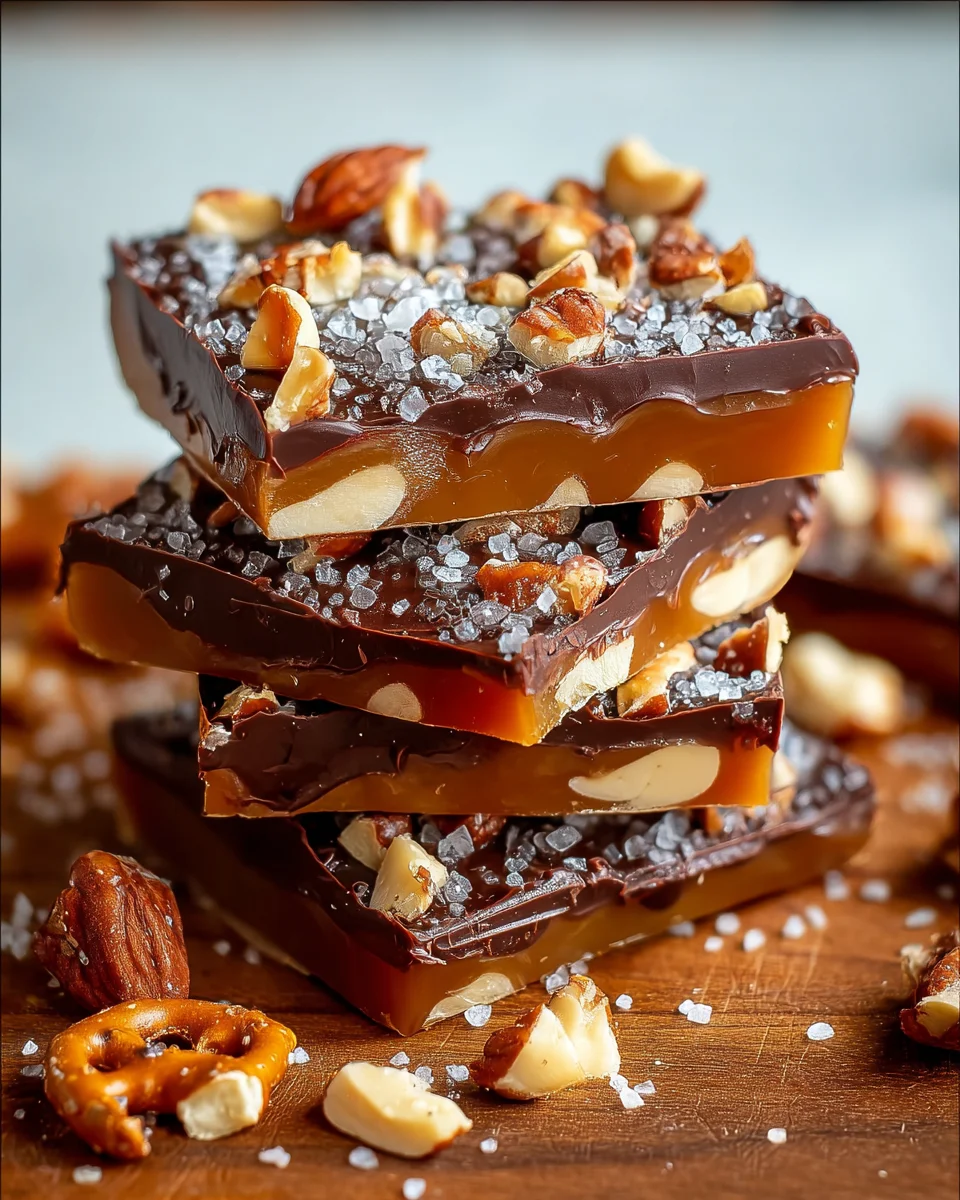 Vegan Toffee Chocolate Bars