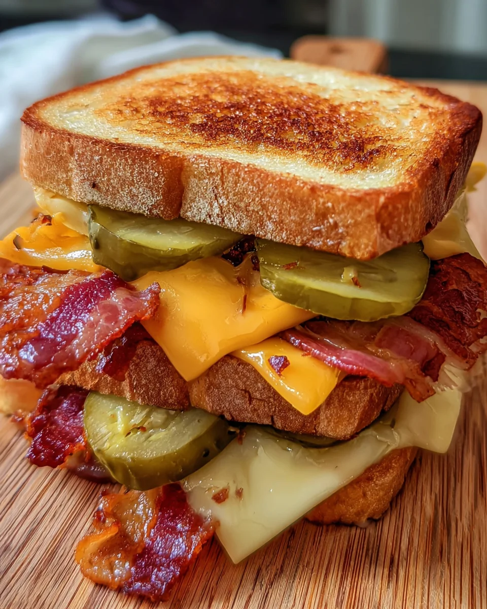 Dill Pickle Bacon Cheese