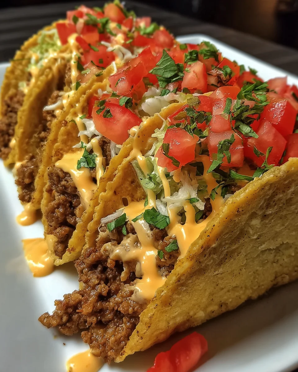 Loaded Taco Creamy Cheese Sauce