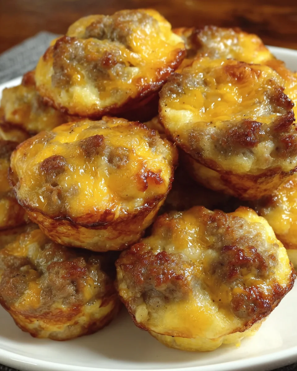 Cheesy Sausage Bites That Will Wow Your Guests Today!