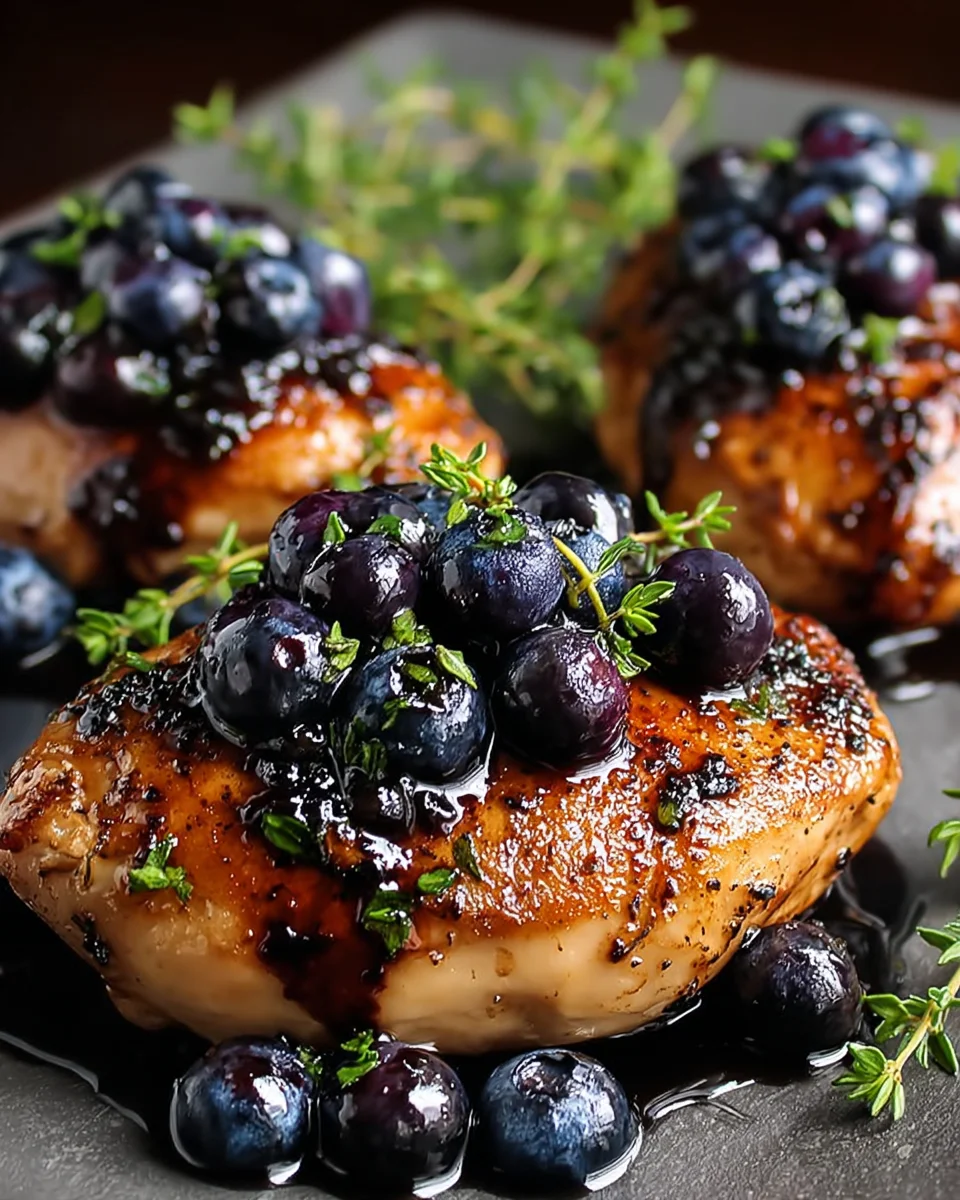 Blueberry Thyme Chicken