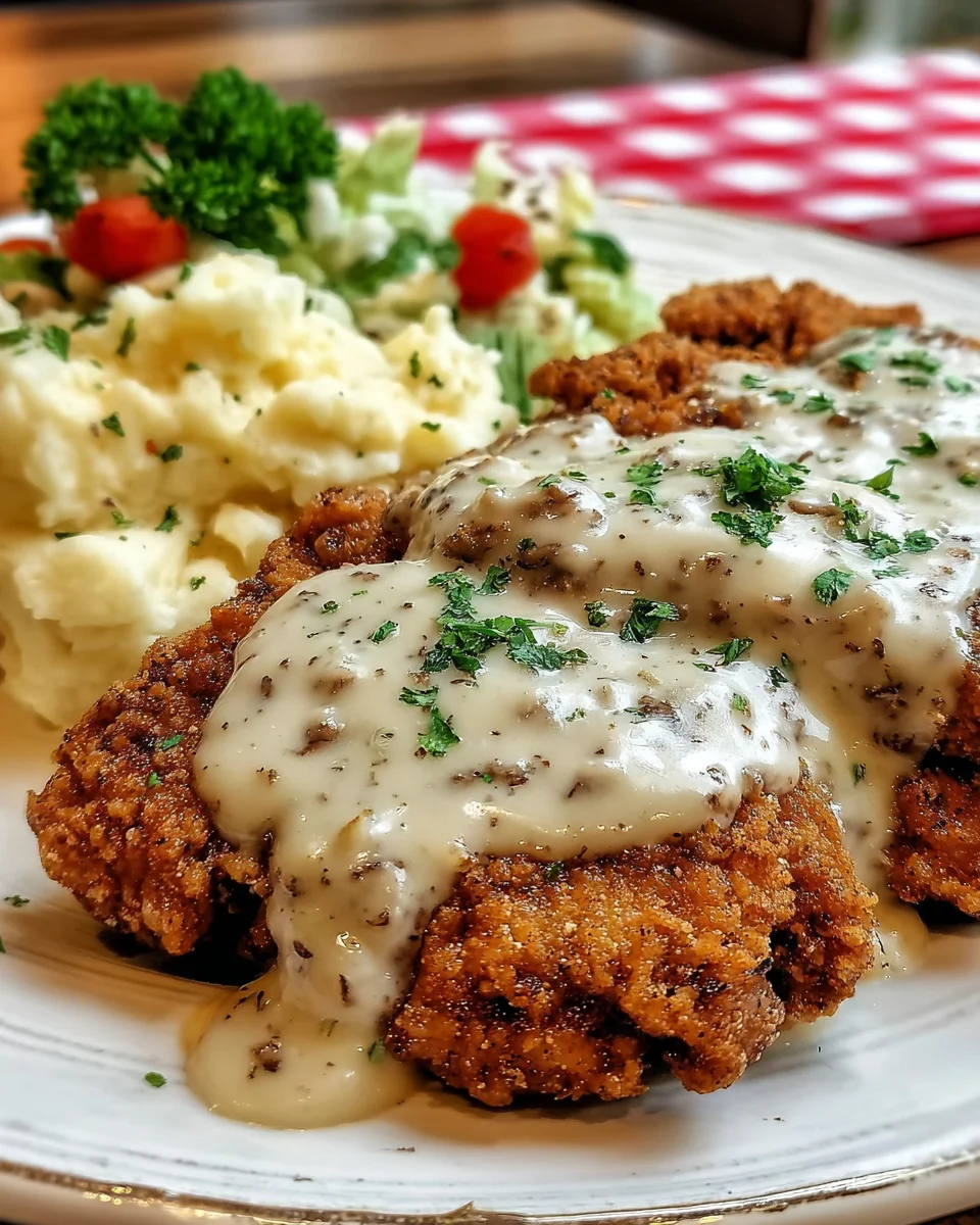 Chicken Fried Steak Country Gravy