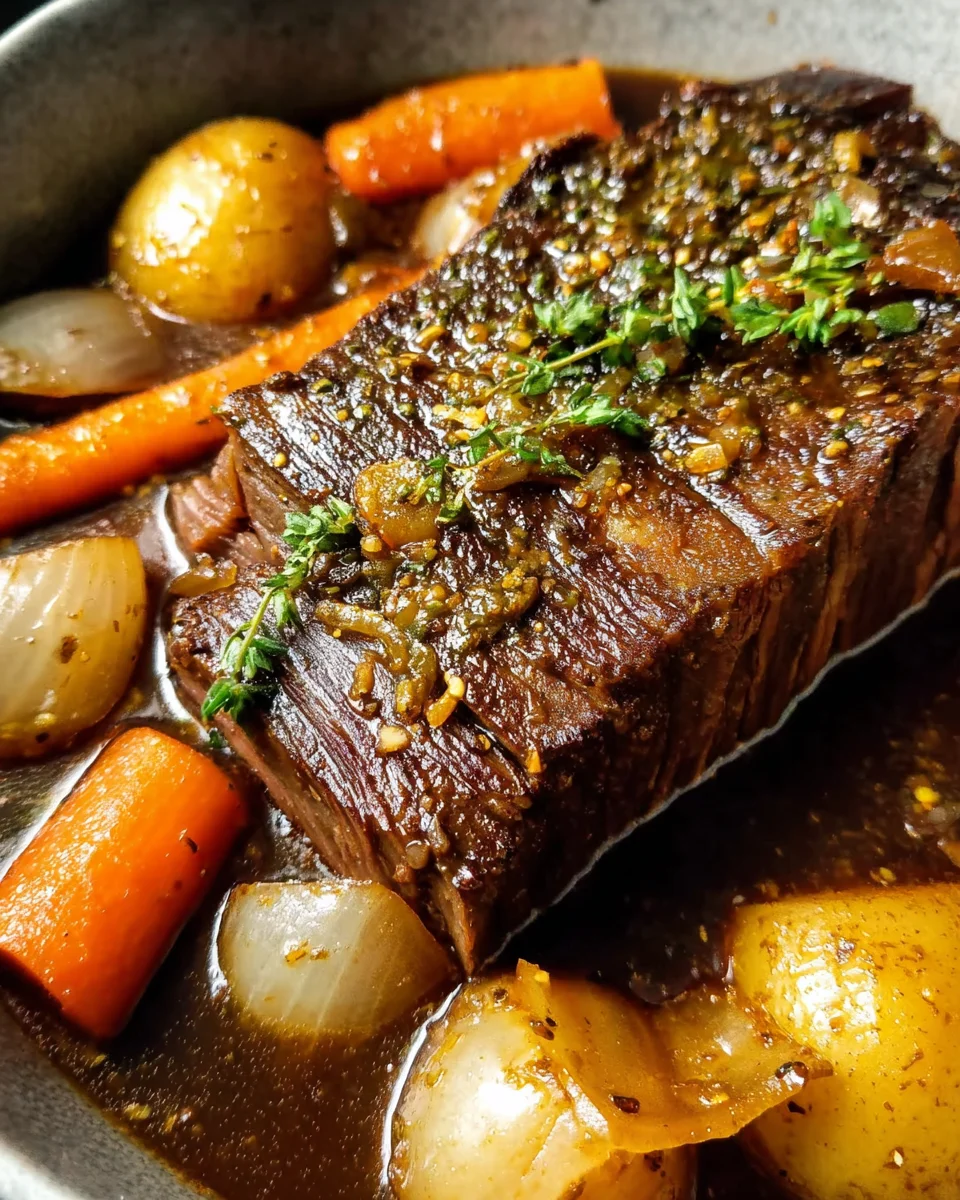 Sauerbraten German Pot Roast