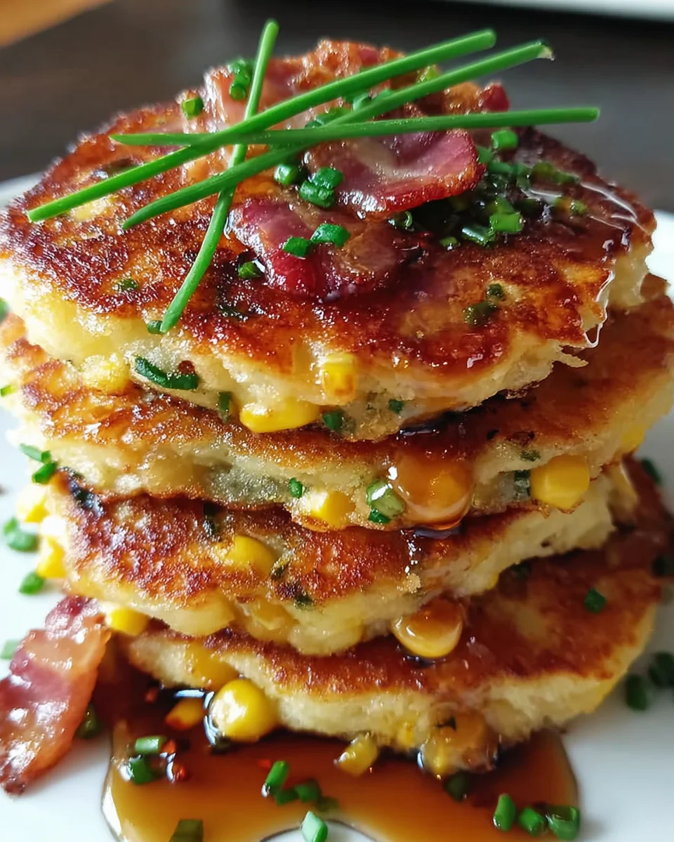 Bacon Corn Griddle Cakes