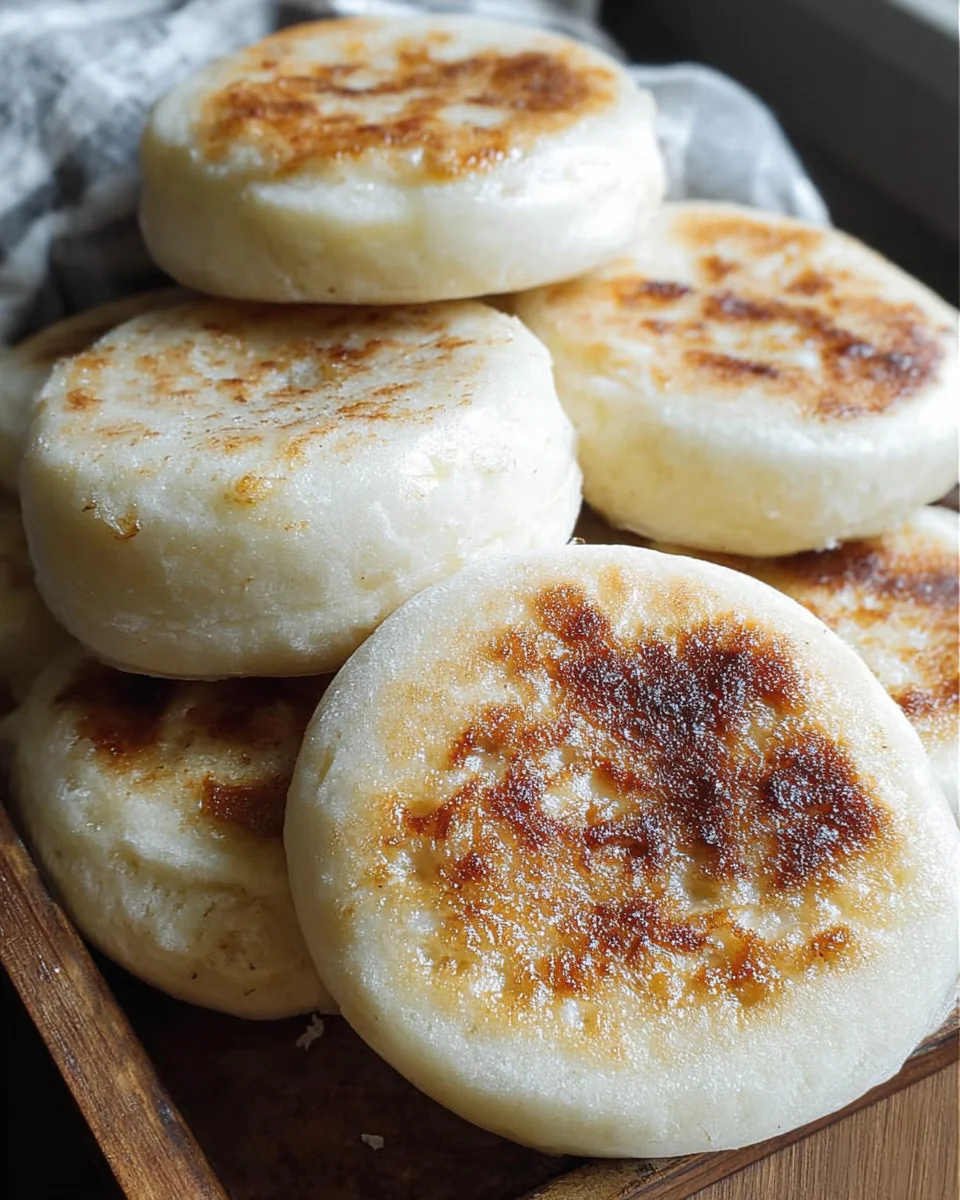 Sourdough Discard English Muffins