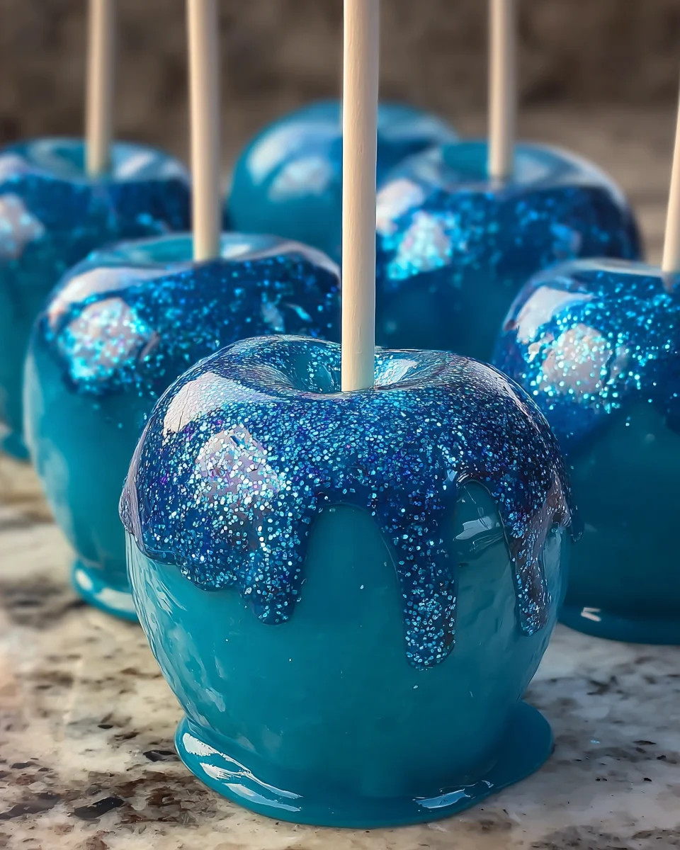 Sweet Ocean Candy Apples