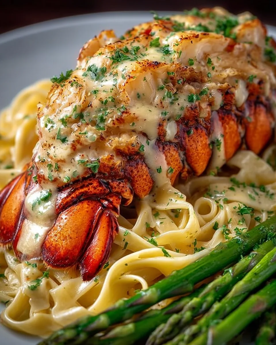 Lobster Alfredo Pasta