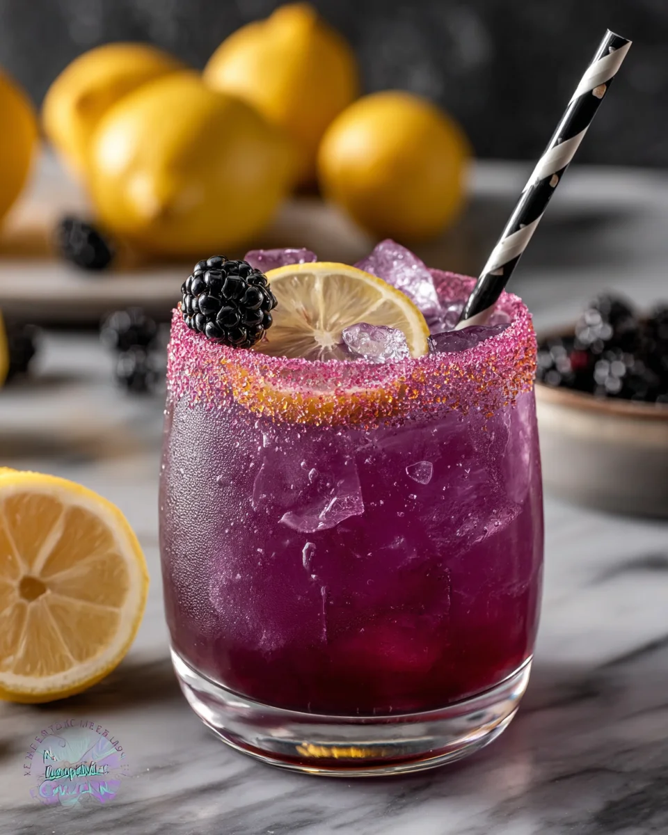 Purple People Eater Halloween Cocktail Recipe