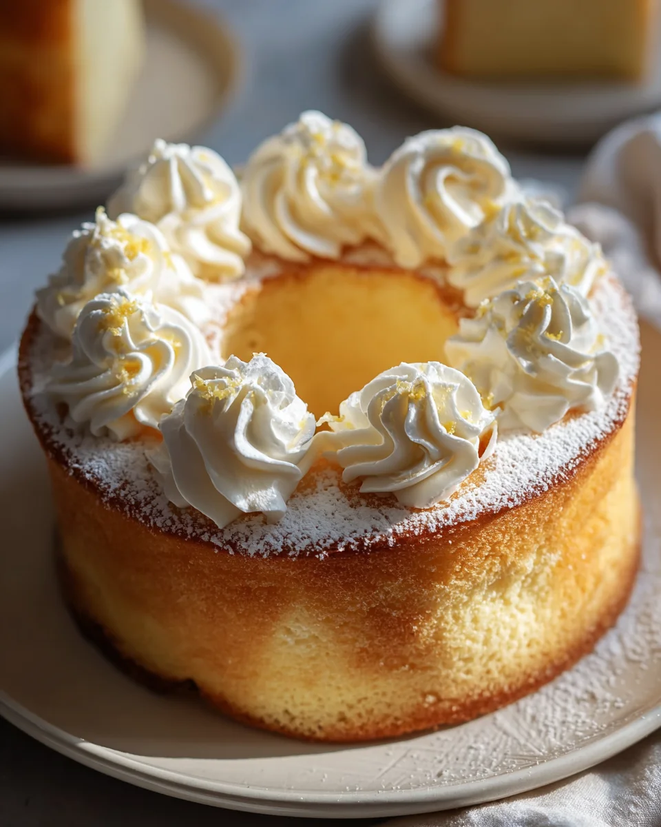 Lemon Cloud Cake