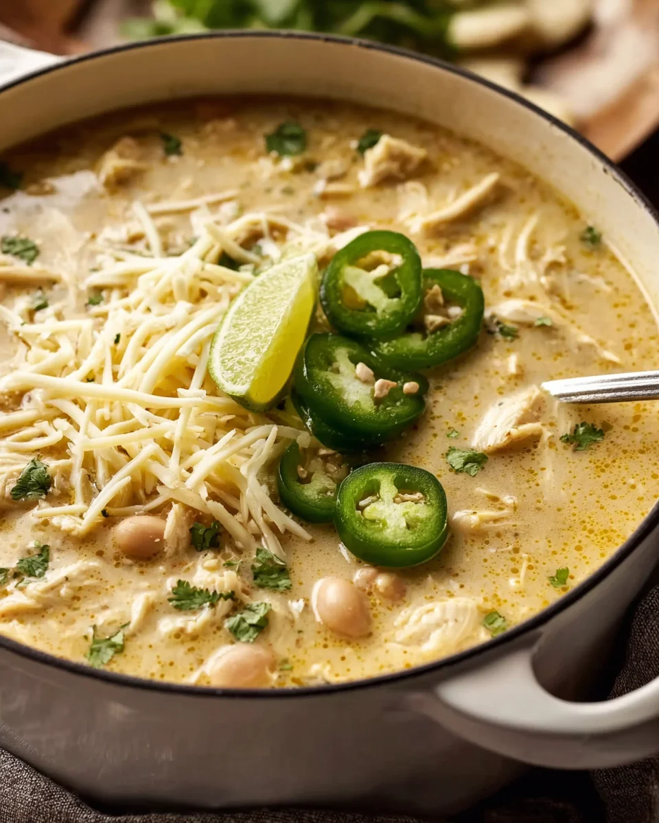 Crockpot White Chicken Chili: Discover a Creamy Delight!