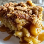 3-Ingredient Apple Pie Dump Cake 🍎 The Sweet Shortcut to Cozy Dessert Bliss