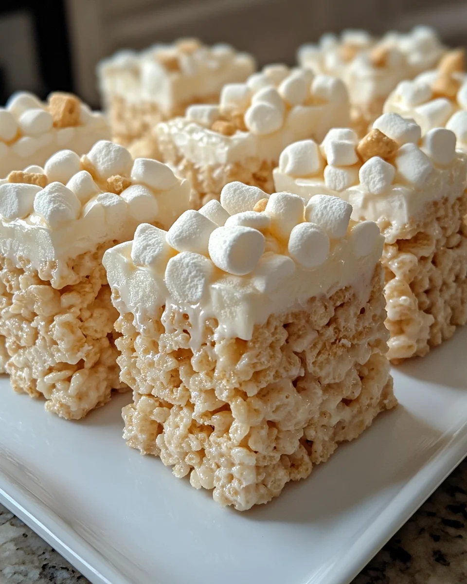 Banana Pudding Rice Krispie Treats are a must-try!