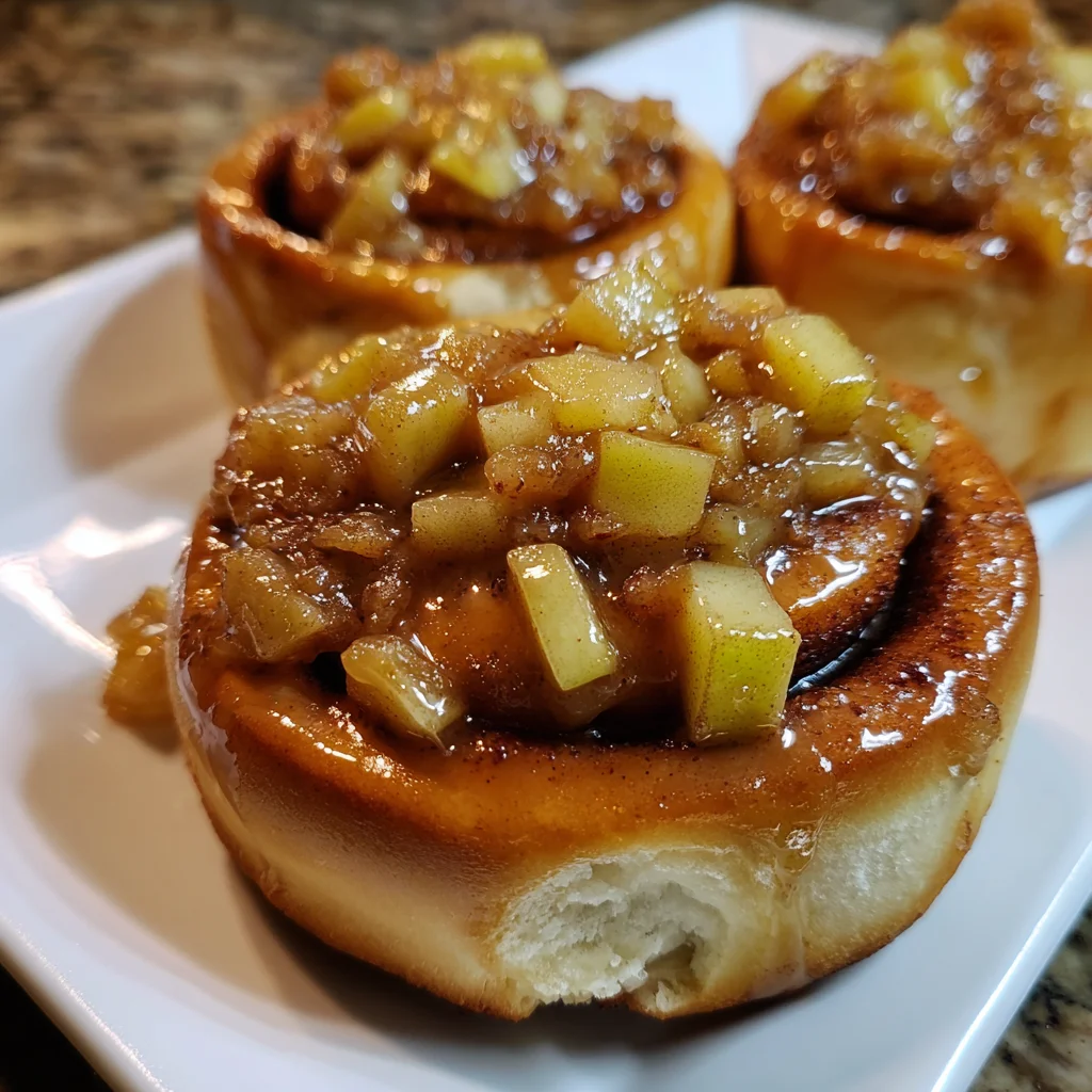 Apple Cinnamon Rolls Fall Treat