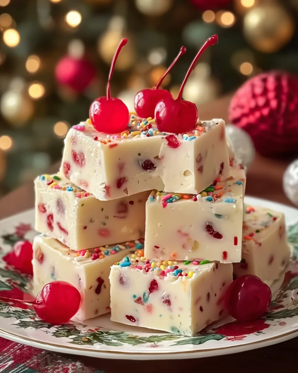Christmas Cherry Fudge Recipe: A Sweet Holiday Treat!