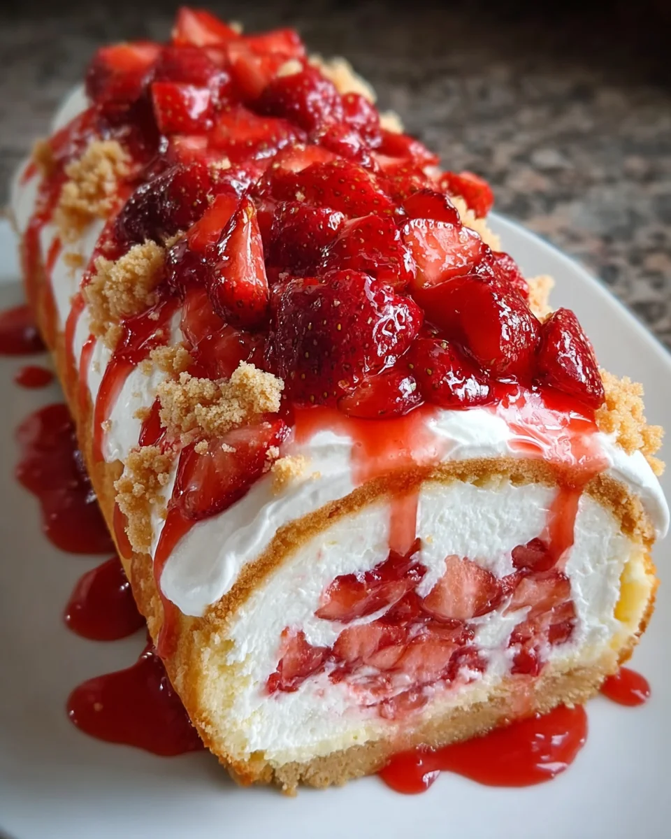 Strawberry Shortcake Cheesecake: A Delectable Delight!