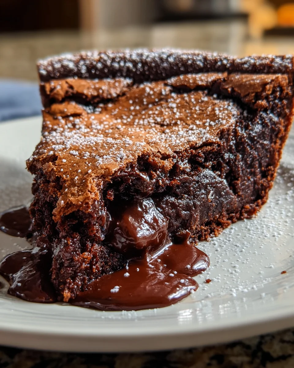 Easy Gooey Brownie Pie is Your Dessert Dream Come True!